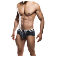 Мужские трусы MaleBasics Microfiber Brief из микрофибры, черные, S