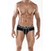 Мужские трусы MaleBasics Microfiber Brief из микрофибры, черные, S