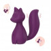 Міні-вібратор кліторальний Every Night Toys Doris у формі лисиці фіолетовий, 10 режимів вібрації