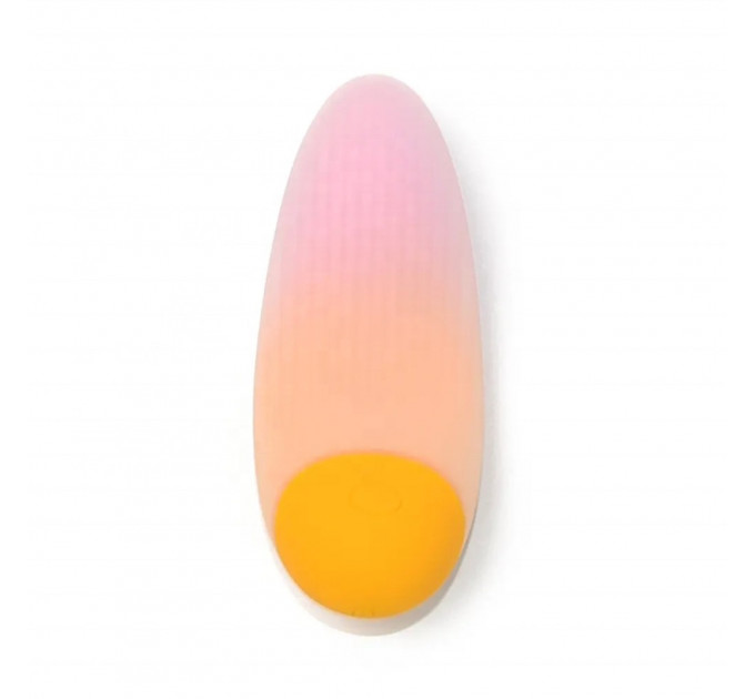 Міні-вібратор Sweet Em, 10 режимів, помаранчевий, 9.5 х 4.5 см