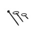 абір уретральних катеторів NMC Knot Knot чорний, 3 шт