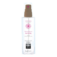 Спрей для тела и постели с феромонами и афродизиаками SHIATSU Fragrance Вишня и белый лотос, 100 мл