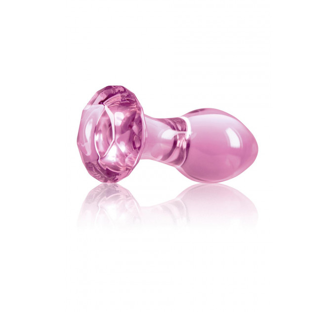 Скляна пробка NS Novelties CRYSTAL GEM PINK
