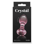 Скляна пробка NS Novelties CRYSTAL GEM PINK