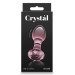 Скляна пробка NS Novelties CRYSTAL GEM PINK
