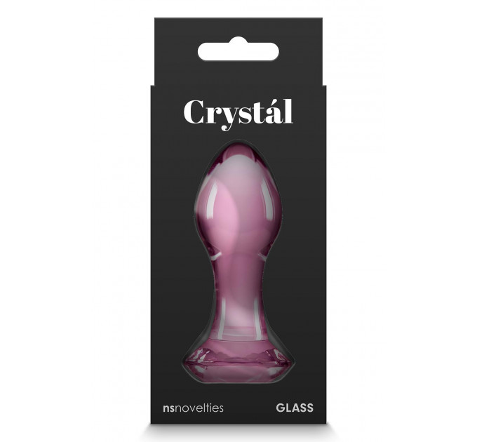 Скляна пробка NS Novelties CRYSTAL GEM PINK