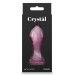 Скляна пробка NS Novelties CRYSTAL GEM PINK