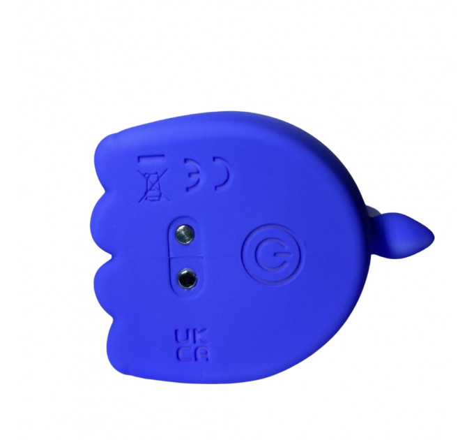 Стимулятор клитора с язычком UNIVIBE Единорог, 10 режимов, градиент бело-фиолетовый