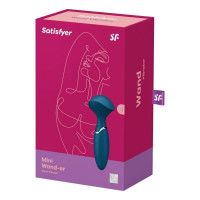 Универсальный компактный мощный массажер Satisfyer Mini Wand-er серый