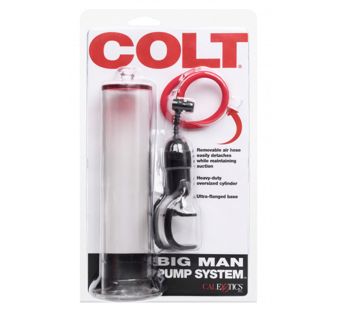 Вакуумная помпа мужская механическая California Exotics Colt Big Man прозрачная