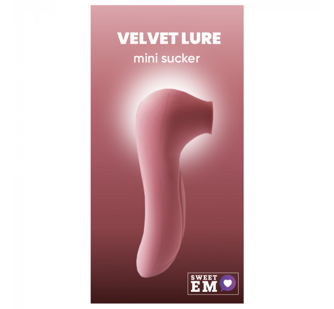 Вакуумный стимулятор клитора Sweet Em, розовый