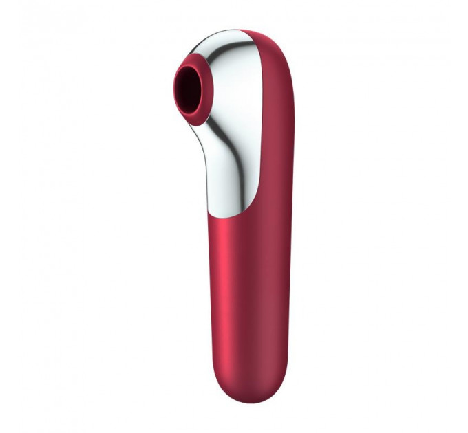 T360130 Вакуумный клиторальный стимулятор SATISFYER DUAL LOVE RED