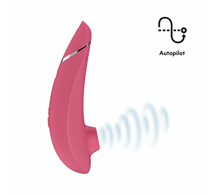 Вакуумный клиторальный стимулятор Womanizer Premium 2 Respberry