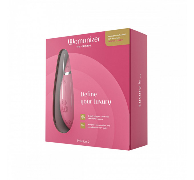 Вакуумный клиторальный стимулятор Womanizer Premium 2 Respberry