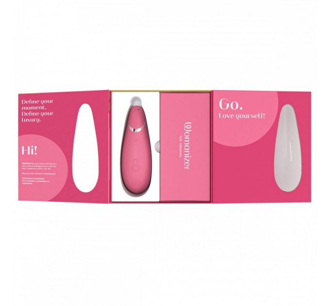 Вакуумный клиторальный стимулятор Womanizer Premium 2 Respberry