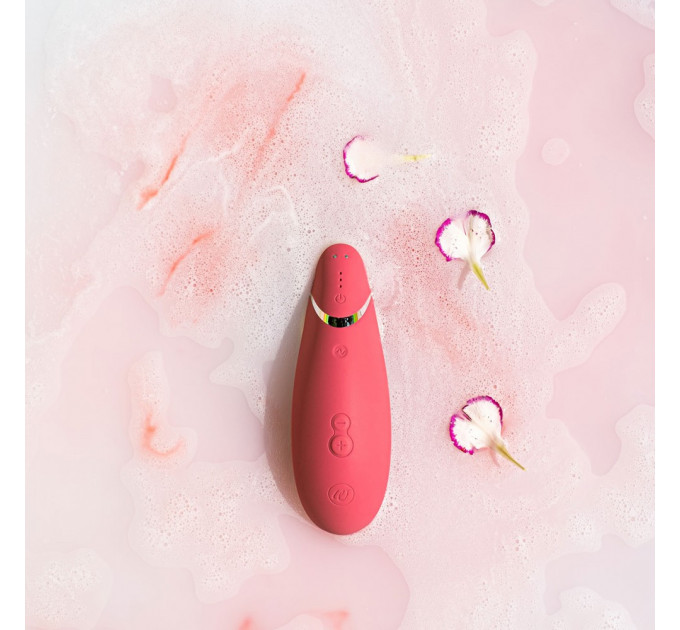 Вакуумный клиторальный стимулятор Womanizer Premium 2 Respberry