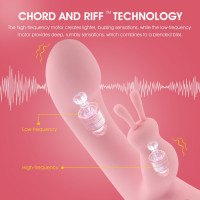 Кролик вібратор Chisa Aphrovibe Jumping Rabbit, рожевий