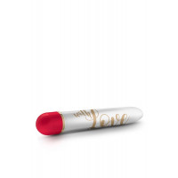 Вібратор Дамський пальчик Blush Love, біло-червоний, 14.5 х 2.5 см