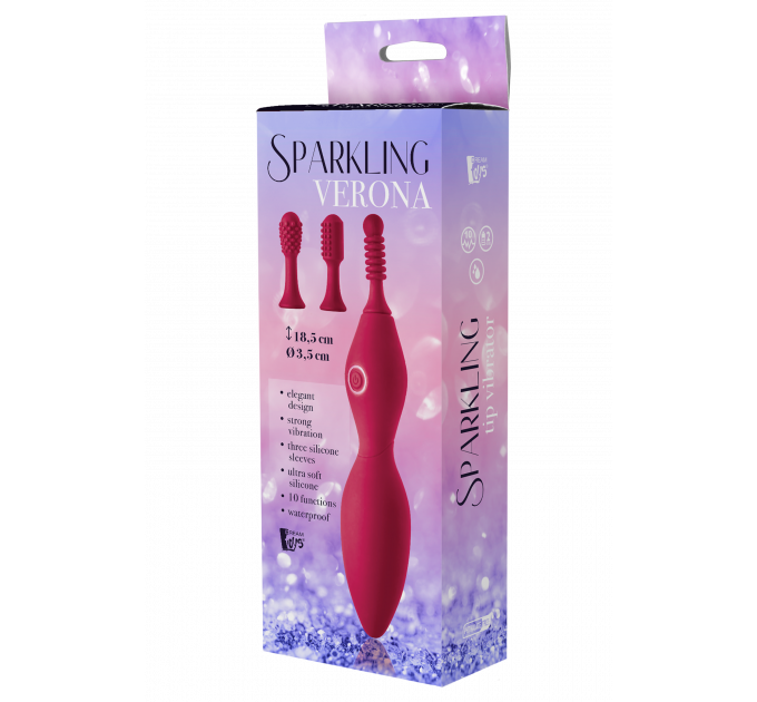 Вибратор для клитора с насадками Dream Toys SPARKLING VERONA
