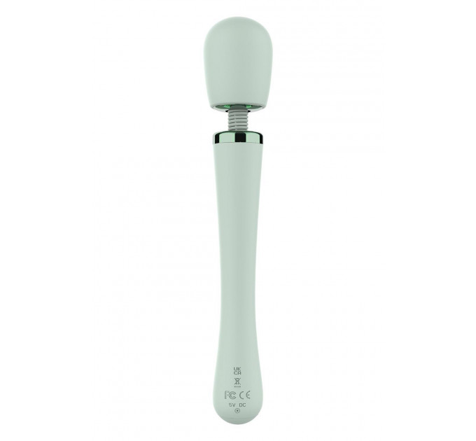 Вибратор микрофон Dream Toys Glam XL Wand Vibrator, мятный
