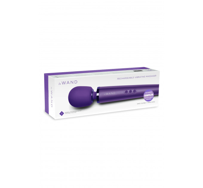 Вибратор микрофон Le Wand RECHARGEABLE MASSAGER, фиолетовый