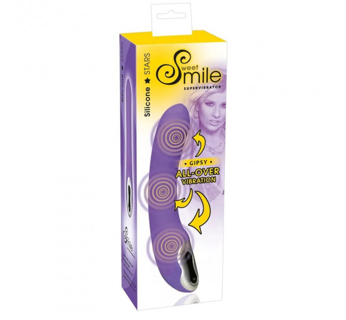 Вибратор вагинальный Sweet Smile для точки G, фиолетовый