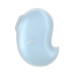 Вибратор вакуумный стимулятор Satisfyer Cutie Ghost, голубой, 9.1 см