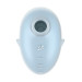 Вибратор вакуумный стимулятор Satisfyer Cutie Ghost, голубой, 9.1 см
