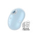 Вибратор вакуумный стимулятор Satisfyer Cutie Ghost, голубой, 9.1 см