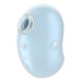 Вибратор вакуумный стимулятор Satisfyer Cutie Ghost, голубой, 9.1 см