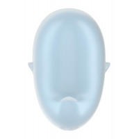 Вибратор вакуумный стимулятор Satisfyer Cutie Ghost, голубой, 9.1 см