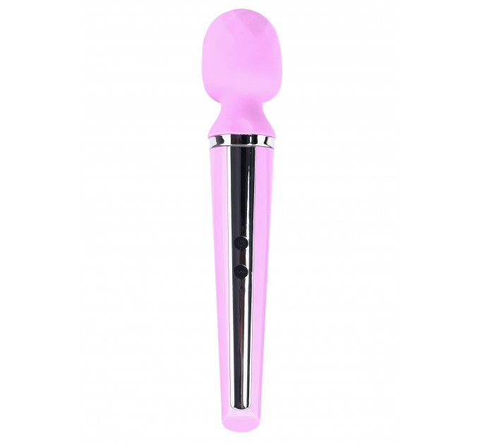 Вибро-Микрофон Massager Genius USB Рожевий 10 Function