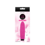 Вибропуля с ромбовидным рельефом NS Novelties Luxe Compact Vibe Princess Pink, розовый