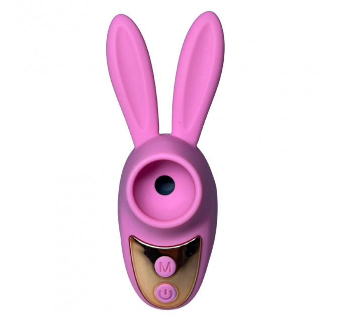 Вибростимулятор на палец Зайчик Passion Play, 12 режимов вибрации + 3 интенсивности, розовый