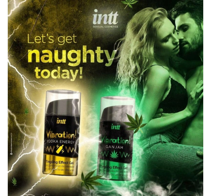 Жидкий вибратор Intt Vibration Ganjah 15 мл