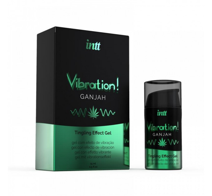 Жидкий вибратор Intt Vibration Ganjah 15 мл