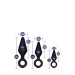 Набір анальних пробок LUXE WEARABLE NIGHT Rimmer Kit BLACK