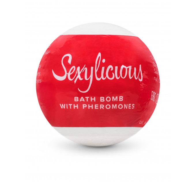 Бомбочка для ванны з феромонами Obsessive Bath bomb with pheromones Sexy