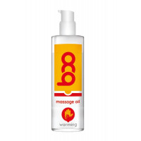 Разогревающее массажное масло BOO MASSAGE OIL WARMING, 150 мл Разогревающее массажное масло BOO MASSAGE OIL WARMING, 150 мл