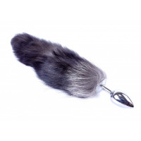 Анальна пробка з хвостом Boss of toys Fox TAIL-Black XXL