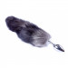 Анальная пробка с хвостом Boss of toys Fox TAIL- Black XXL