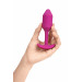 Анальная пробка с вибрацией Snug Plug 2 B-Vibe, силиконовая, розовая