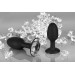 Анальная пробка со стразом You2Toys Butt Plug Diamond S, силикон, черная