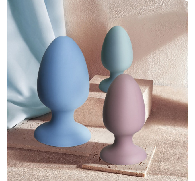 Анальная пробка Sweet Em, коричневая, S, 8 х 4.5 см