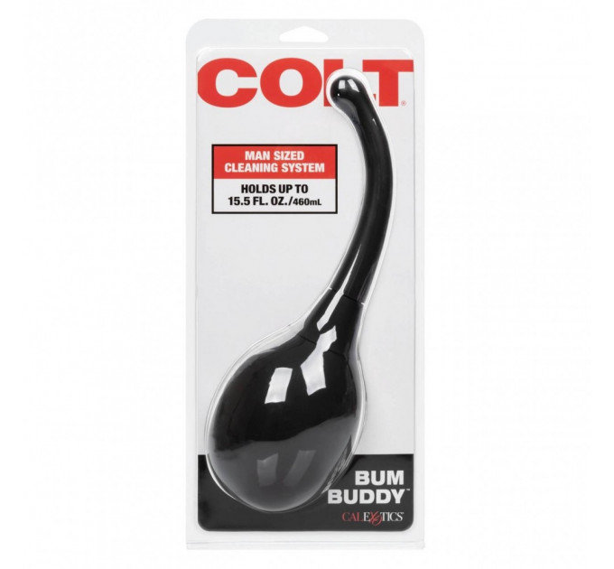 Анальный душ COLT Bum Buddy на 465 мл, черного цвета