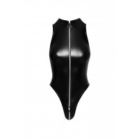 Боди L F294 Noir Handmade, с молнией, черное