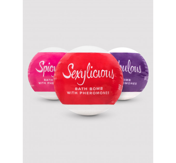 Бомбочка для ванны з феромонами Obsessive Bath bomb with pheromones Sexy