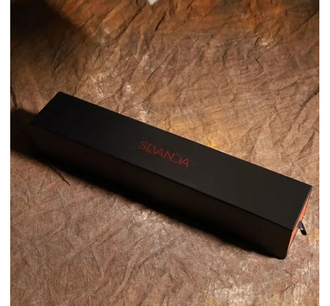 Бондажная веревка Sevanda Lockink, конопляная, красная, 8 м