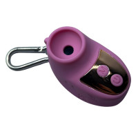 Брелок-вакуумний вібростимулятор для клітора Passion Play, 10 режимів + 3 стимуляції, рожевий