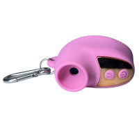 Брелок-вакуумний вібростимулятор для клітора Passion Play, 10 режимів + 3 стимуляції, рожевий